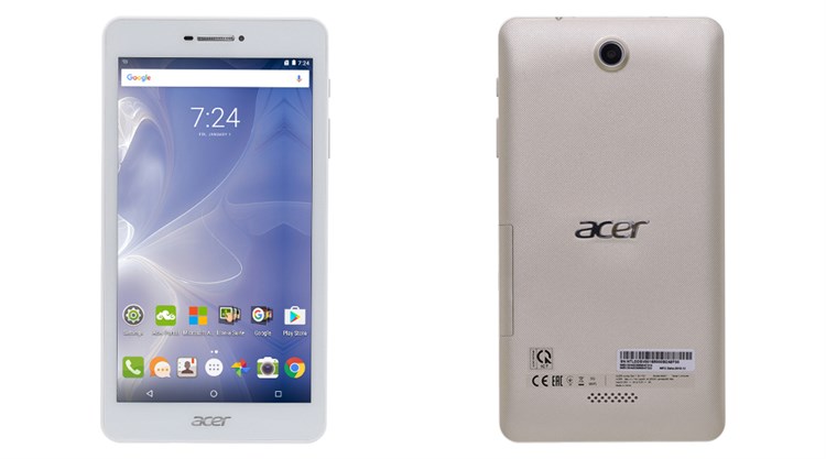 Máy tính bảng Acer Iconia Talk 7 B1-733 Màu Vàng đồng