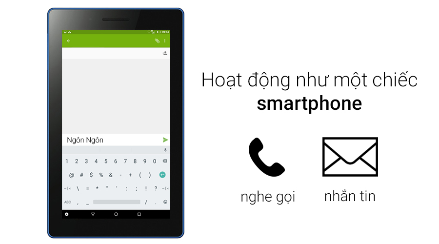 Máy tính bảng Lenovo Tab 3 Essential 16GB