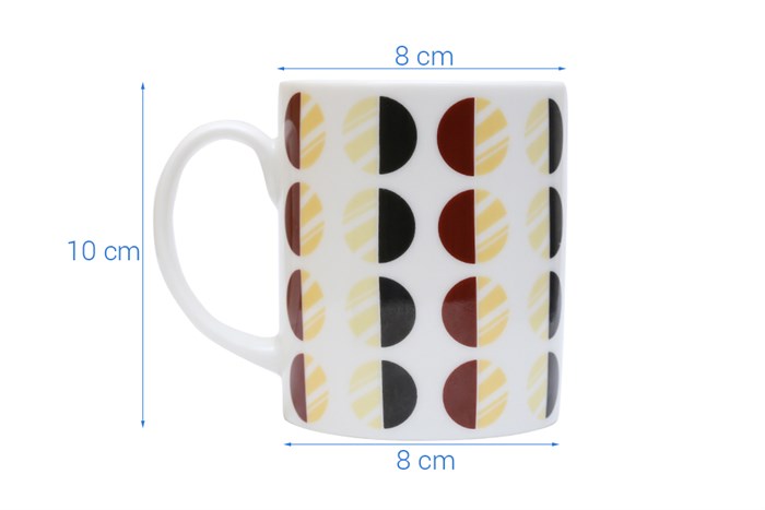 Ly sứ Dong Hwa MC001D 300ml Màu Nâu