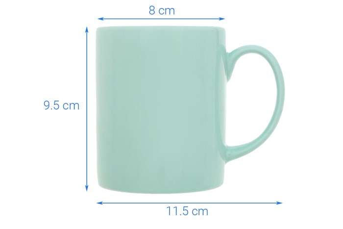 Ly sứ Dong Hwa MC001 xanh ngọc 300ml Màu Xanh ngọc