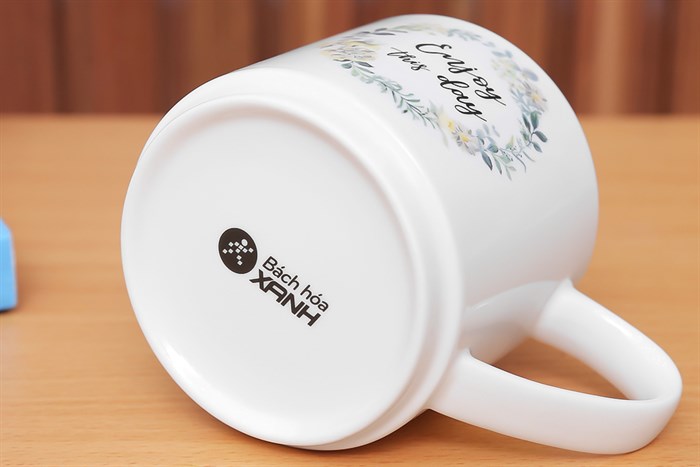 Ly sứ BHX HM M190G 360ml Màu Xanh lá