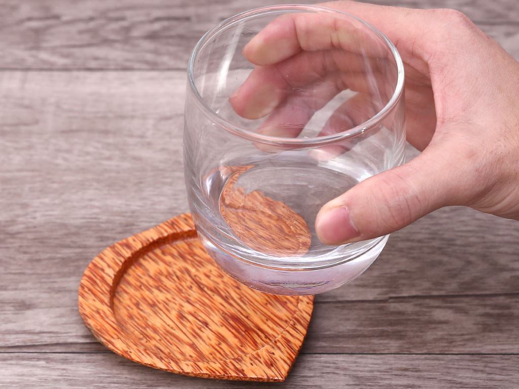 Lót ly gỗ dừa Ohi@ma bộ 6 miếng 3