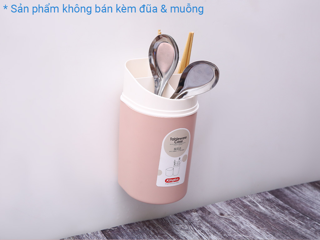 Ống đũa có nắp 4 ngăn nhựa Tuyết Mai 3505 26.5cm (giao màu ngẫu nhiên) 4