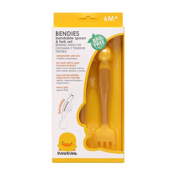 Bộ muỗng nĩa PIYOPIYO PY630109 - AVAKids.com