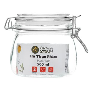 Hũ Đựng Thực Phẩm Thủy Tinh 500 Ml Bhx Se - 15017