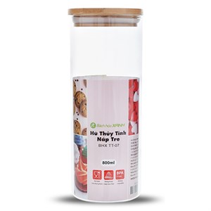 Hũ Đựng Thực Phẩm Thủy Tinh 800 Ml Bhx Tt - 07