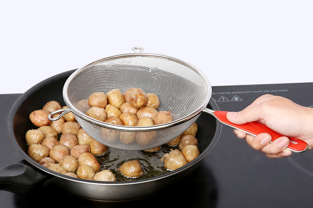 Rây lọc inox BHX KS07-16 Màu Inox