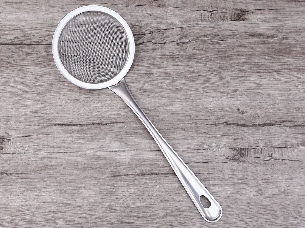 Vợt lưới dùng vớt bọt inox 31cm giá tốt tại Bách hoá XANH