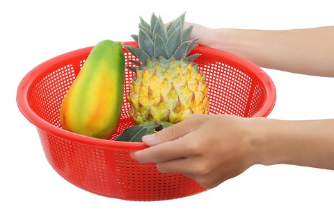 Rổ nhựa tròn 36cm Duy Tân 3T6