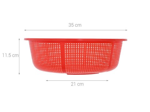 Rổ nhựa tròn 36cm Duy Tân 3T6