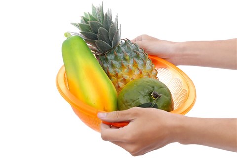 Rổ nhựa tròn Tý Liên 26 cm R-300