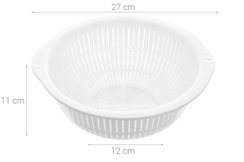 Rổ nhựa Thái Lan JCJ RN004 27cm