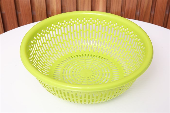 Rổ nhựa 31.5 cm Duy Tân RB3T2 Màu Xanh lá
