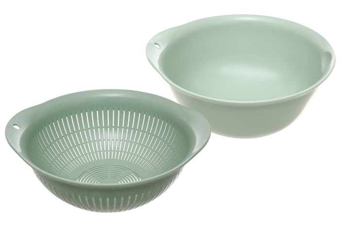 Bộ thau rổ nhựa 30cm Yoko Inochi TRBO0030