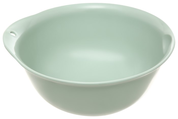 Bộ thau rổ nhựa 30cm Yoko Inochi TRBO0030 Màu Xanh lá