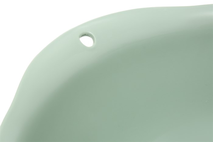 Bộ thau rổ nhựa 30cm Yoko Inochi TRBO0030 Màu Xanh lá