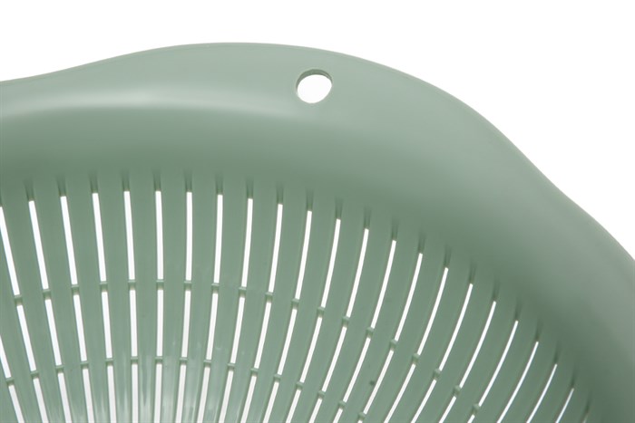 Bộ thau rổ nhựa 30cm Yoko Inochi TRBO0030 Màu Xanh lá