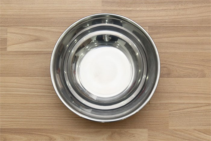 Bộ 3 thau inox Rainy Màu Bạc