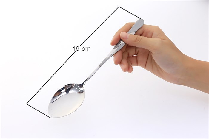 Bộ 2 muỗng cơm inox Delites HZX-0171A Màu Inox