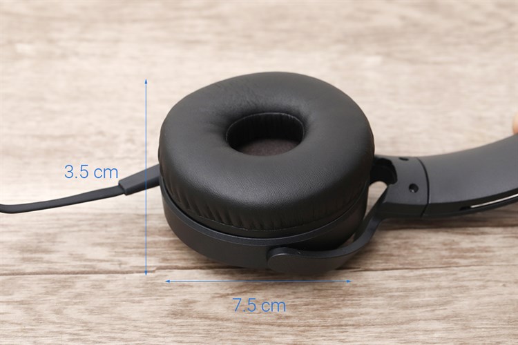 Tai nghe chụp tai Sony Extra Bass MDR-XB550AP Màu Đen
