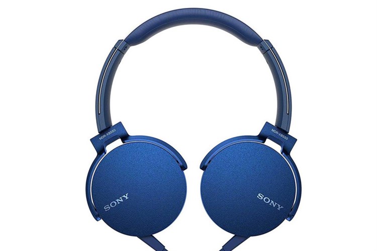 Tai nghe chụp tai Sony Extra Bass MDR-XB550AP Màu Xanh Dương