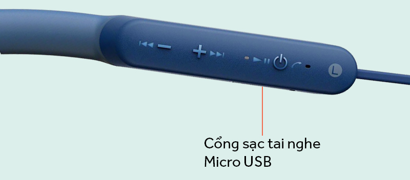 Tai nghe Bluetooth Sony MDR-XB70BT - Các nút ấn trên tai nghe