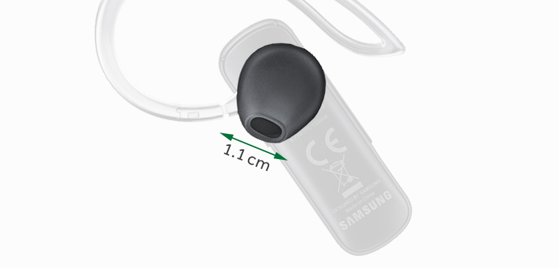 Tai nghe Bluetooth Samsung MG900E - Đệm tai không quá to hay nhỏ, không dây khó chịu cho bạn