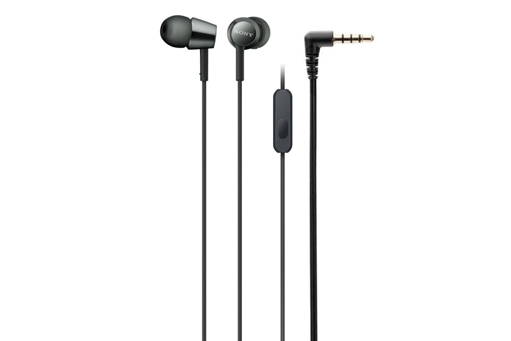 Tai nghe Có Dây Sony MDR-EX155AP Màu Đen