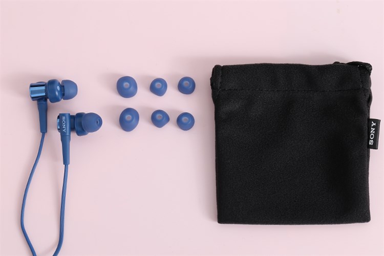 Tai nghe Có Dây Sony Extra Bass MDR-XB55AP Màu Xanh Dương