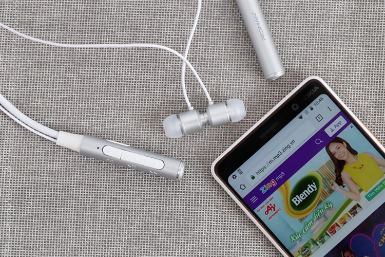 Tai nghe Bluetooth Roman Z6000s Màu Trắng