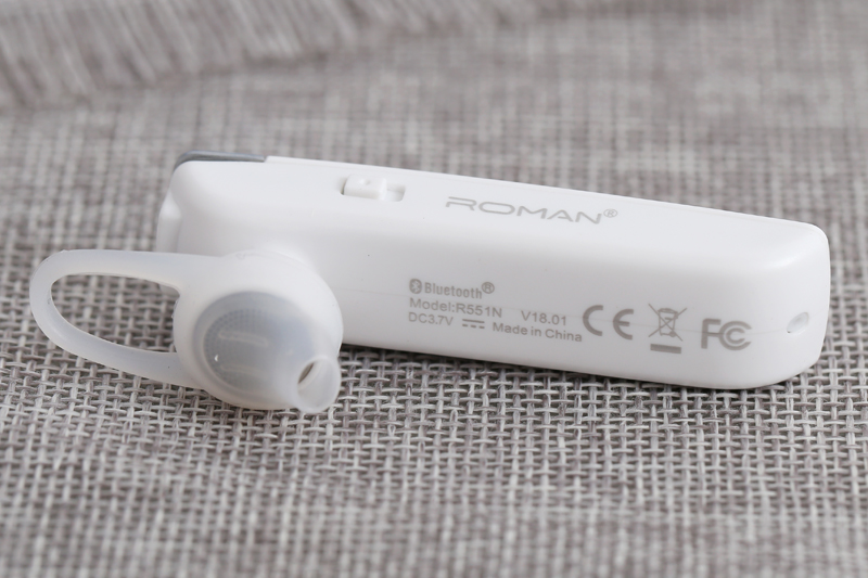 Tai nghe Bluetooth Roman R551N Trắng Màu Trắng