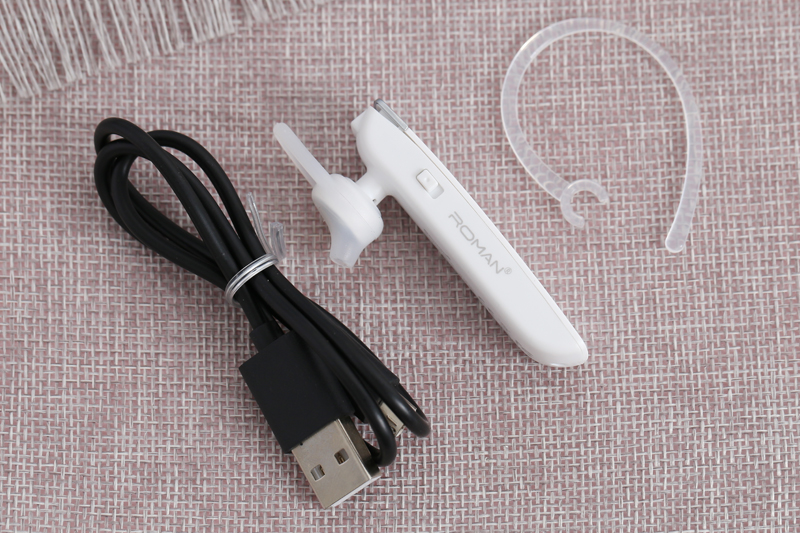 Tai nghe Bluetooth Roman R551N Trắng Màu Trắng