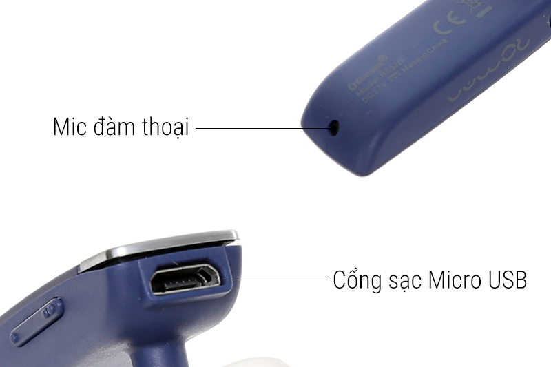 Cách sử dụng tai nghe Bluetooth Roman R552N Xanh