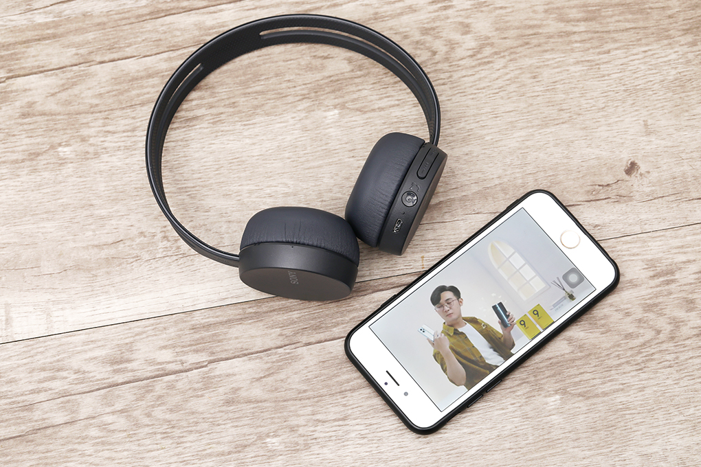 Tai nghe chụp tai Bluetooth Sony WH-CH400 Màu Xanh Dương