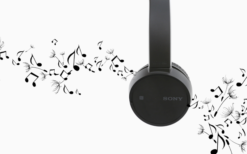 Âm thanh chất lượng - Tai nghe chụp tai Bluetooth Sony WH-CH500