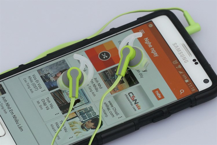 Tai nghe nhét trong Kanen S40 Xanh lá Màu Xanh lá