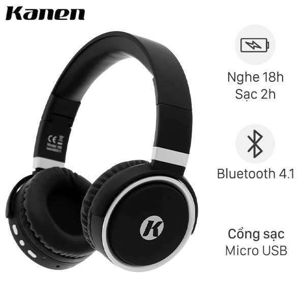Tai nghe Bluetooth Kanen K6 thumbnail