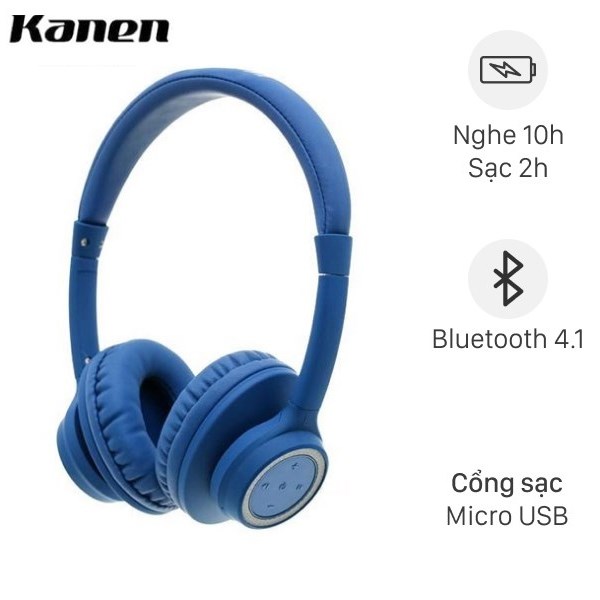 Tai nghe Bluetooth Chụp Tai Kanen K9