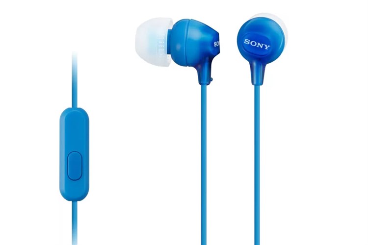 Tai nghe Có Dây Sony MDR-EX15AP Màu Xanh Dương