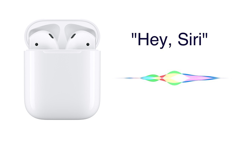 Tai nghe Bluetooth AirPods 2 Apple MV7N2 Trắng kích hoạt Siri bằng giọng nói 
