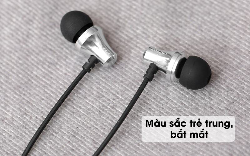 Tai nghe EP Awei Q50Hi bạc màu bạc thanh lịch Tai nghe EP Awei Q50Hi bạc màu bạc thanh lịch