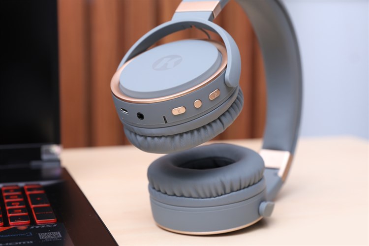 Tai nghe Bluetooth Chụp Tai Kanen K6 Màu Xám