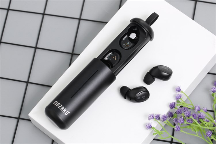 Tai nghe Bluetooth True Wireless Mozard AT5 Màu Đen