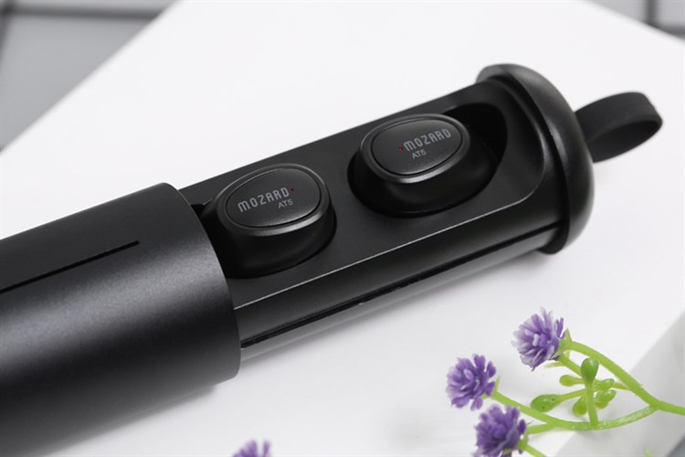 Tai nghe Bluetooth True Wireless Mozard AT5 Màu Đen