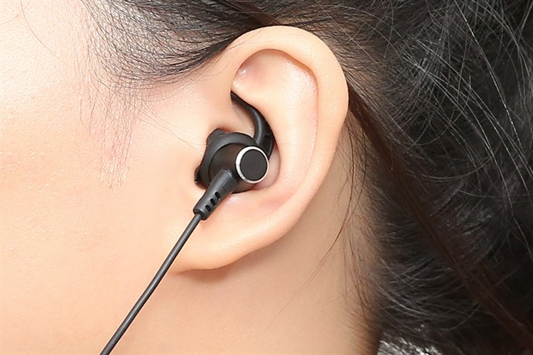 Tai nghe Bluetooth Mozard Flex4 Màu Đen - Xanh lá