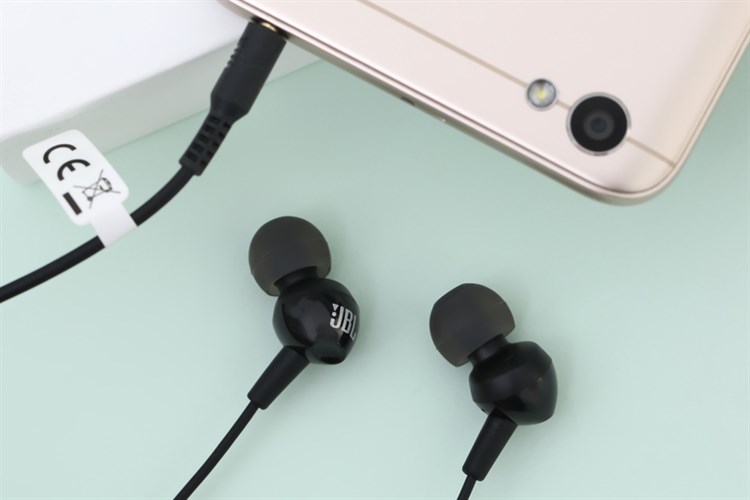 Tai nghe Có Dây JBL C150 Màu Đen