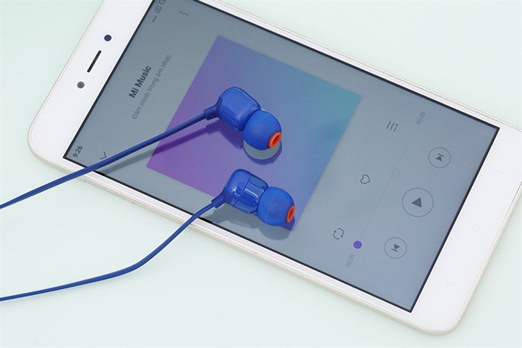 Tai nghe Bluetooth JBL T110BT Màu Xanh Dương