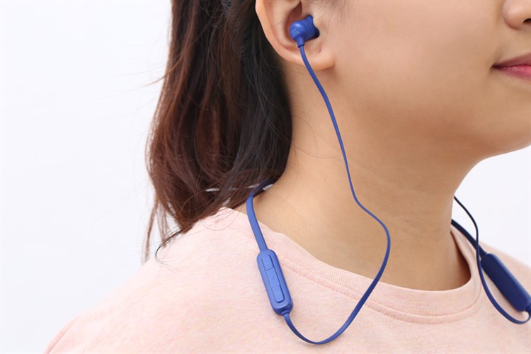 Tai nghe Bluetooth JBL T110BT Màu Xanh Dương