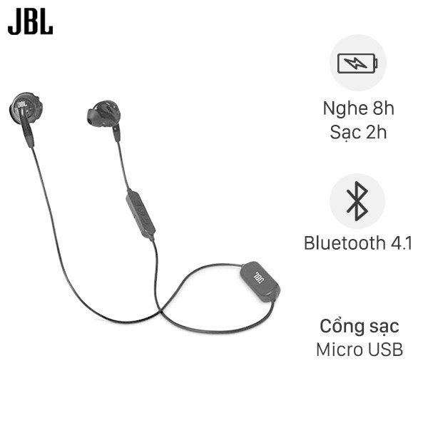 Tai nghe Bluetooth JBL INSP500 Đen - Tai nghe