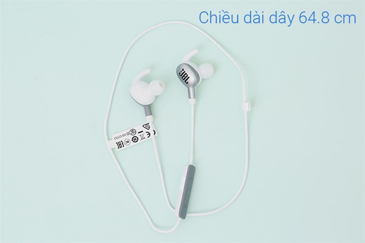 Tai nghe Bluetooth JBL V110 Màu Trắng - Bạc